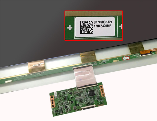Scherm 4K 3840 RGB KLEUR JR745R3HA2Y van 75 DUIM het SCHERPE TV voor Merktv
